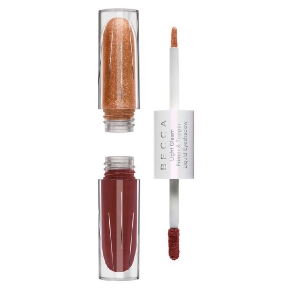 New Becca  Cosmetics Light Gleam Primer & Topper Liquid Eyeshadow - Picture 2 of 16